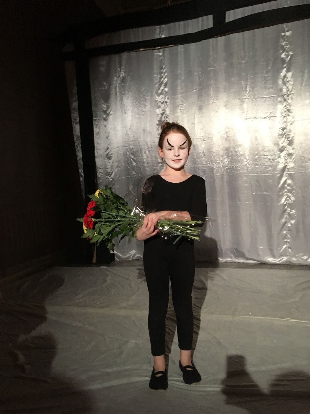 Katerina on stage