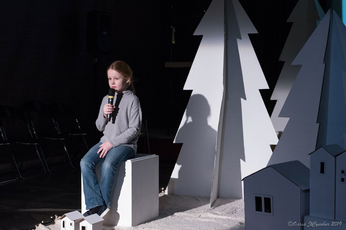 Katerina on stage